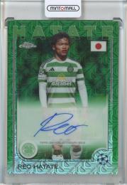2024-25 Topps UEFA Club Competitions Japan Edtion Reo Hatate Green Mojo Autograph #CAHT【19/99】 Celtic FC