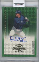 1998 DONRUSS Signature Series Autographs Millennium / RAUL IBANEZ(Seattle Mariners) 【0949/1000】