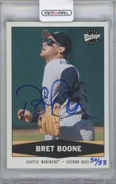 2004 UD SP Authentic Autographed Buybacks(2004 Upper Deck Vintage #82) / BRET BOONE(Seattle Mariners) 【50/53】