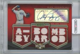 2010 TOPPS Triple Threads Autograph Relics / ALEX RODRIGUEZ(New York Yankees) 【02/18】