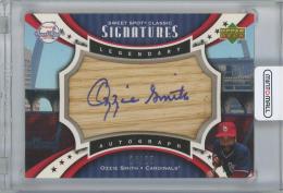 2007 UD Sweet Spot Classic Signatures Barrel Blue Ink / OZZIE SMITH(St. Louis Cardinals) 【24/25】