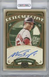 2025 TOPPS Museum Collection Retrospective Signatures Gold / NOMAR GARCIAPARRA(Boston Red Sox) 【18/75】