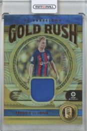 2022-23 Panini Chronicles La Liga Frenkie de Jong Gold Rush Relics #6【153/199】 FC Barcelona