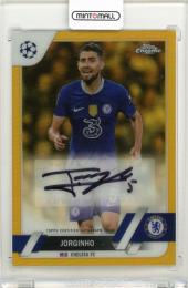 2022-23 Topps Chrome UEFA Club Competitions Jorginho Autograph Gold Parallel【22/50】 Chelsea FC