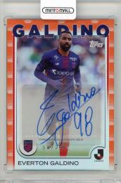 2025 TOPPS J.League フラッグシップ エヴェルトン・ガウディーノ・モレイラ 直筆サインカード Orange Foil【04/25】 FC東京