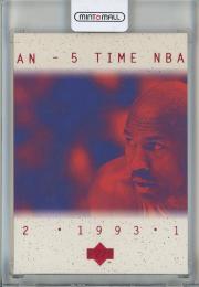 1997-98 Upper deck Collector's Choice Michael Jordan International Japanese Michael Jordan Career #MJ2 Chicago Bulls