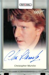 2012 Rittenhouse James Bond 50th Anniversary Christopher Muncke as U.S.S.Wayne Crewman Full Bleed Autographs