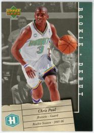 2006-07 Upper Deck Rookie Debut #61 Chris Paul