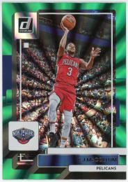 2022-23 Donruss Holo Green Laser #161 CJ McCollum