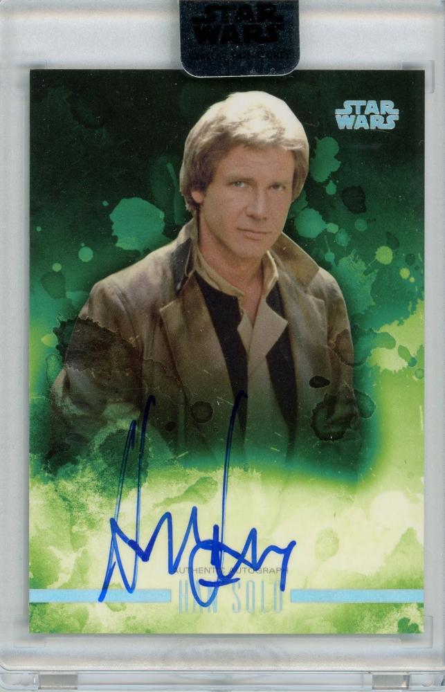 ミントモール / MINT 札幌店 / 2019 TOPPS Star Wars Stellar Signatures Han Solo  Harrison Ford Base Autograph 40枚限定 /1 ファーストナンバー