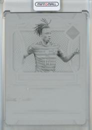 2022 Panini National Treasures Road to the World Cup Eduardo Camavinga Printing Plates【1/1】 France