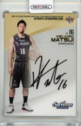 BBM B.LEAGUE 2018-19 FAST BREAK 2nd Half 松井啓十郎 直筆サインカード【70/90】