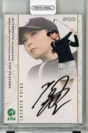EPOCH JLPGA 日本女子プロゴルフ TOP PLAYERS 2022 菊地絵理香 直筆サインカード【16/46】