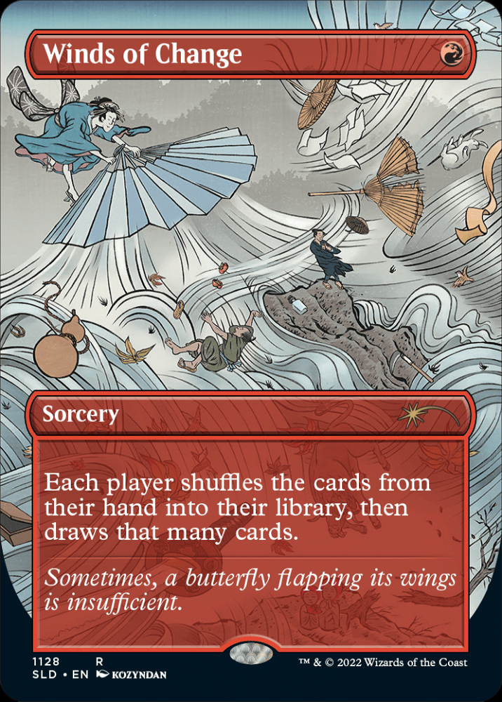 MTG MB2 変化の風 Winds of Change foil+通常未来予知