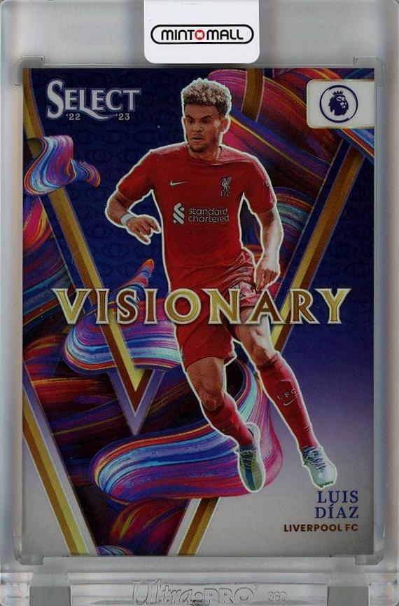 ミントモール / MINT 千葉店 / 2022-23 Panini Select English Premier League Luis Diaz  Visionary #22 ※へこみあり