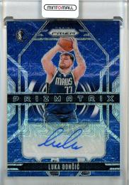 2024-25 Panini Prizm Basketball Luka Doncic Prizmatrix Signatures Prizms Mojo #5【01/25】 Dallas Mavericks