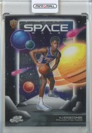 2025-26 Topps Cosmic Chrome VJ Edgecombe Space Walk #SW14 Philadelphia 76ers