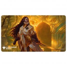 ◆予約◆Ultra・PRO [統率者シリーズ8]スティッチドプレイマット 薄暮薔薇、エレンダ / Stitched Edge Playmat "Elenda, the Dusk Rose" for Magic: The Gathering
