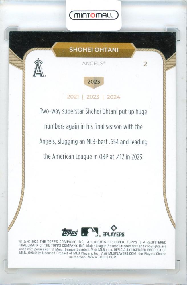 コレクション 2025 Topps Welcome to the Club: 3X MVP 2025 Topps Welcome to the Club: 3X MVP