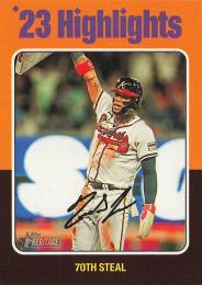 2024 Topps Heritage MLB #1 Ronald Acuna Jr. レギュラーカード