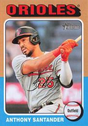 2024 Topps Heritage MLB #9 Anthony Santander レギュラーカード