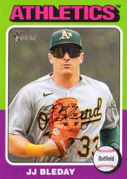 2024 Topps Heritage MLB #23 JJ Bleday レギュラーカード