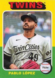 2024 Topps Heritage MLB #26 Pablo Lopez レギュラーカード