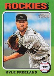 2024 Topps Heritage MLB #31 Kyle Freeland レギュラーカード