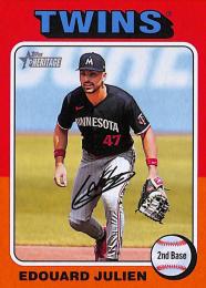 2024 Topps Heritage MLB #32 Edouard Julien レギュラーカード