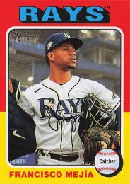 2024 Topps Heritage MLB #40 Francisco Mejia レギュラーカード