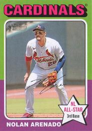 2024 Topps Heritage MLB #63 Nolan Arenado レギュラーカード