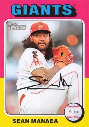 2024 Topps Heritage MLB #64 Sean Manaea レギュラーカード