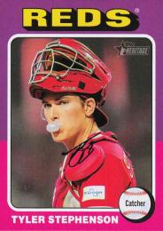 2024 Topps Heritage MLB #68 Tyler Stephenson レギュラーカード