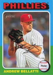 2024 Topps Heritage MLB #79 Andrew Bellatti レギュラーカード
