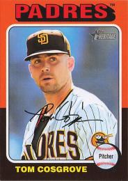 2024 Topps Heritage MLB #85 Tom Cosgrove レギュラーカード