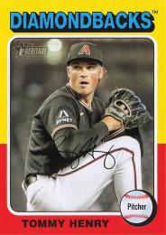2024 Topps Heritage MLB #90 Tommy Henry レギュラーカード