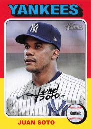 2024 Topps Heritage MLB #143 Juan Soto レギュラーカード