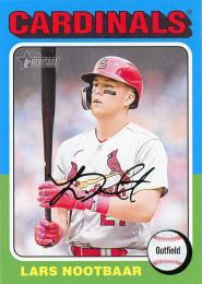 2024 Topps Heritage MLB #166 Lars Nootbaar レギュラーカード