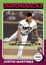 2024 Topps Heritage MLB #169 Justin Martinez レギュラーカード RC