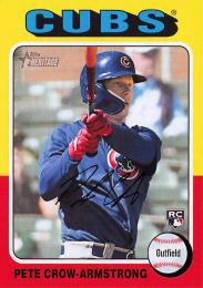 2024 Topps Heritage MLB #177 Pete Crow-Armstrong レギュラーカード RC