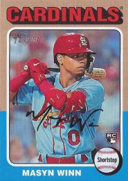2024 Topps Heritage MLB #284 Masyn Winn レギュラーカード RC
