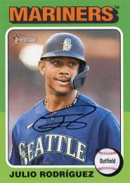 2024 Topps Heritage MLB #286 Julio Rodriguez レギュラーカード