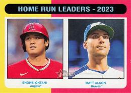 2024 Topps Heritage MLB #307 Matt Olson/Shohei Ohtani レギュラーカード