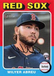 2024 Topps Heritage MLB #385 Wilyer Abreu レギュラーカード RC