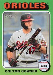2024 Topps Heritage MLB #388 Colton Cowser レギュラーカード RC