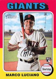 2024 Topps Heritage MLB #391 Marco Luciano レギュラーカード RC