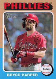2024 Topps Heritage MLB #405 Bryce Harper レギュラーカード