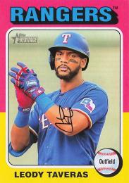 2024 Topps Heritage MLB #407 Leody Taveras レギュラーカード