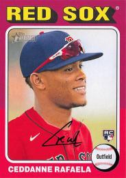 2024 Topps Heritage MLB #420 Ceddanne Rafaela レギュラーカード RC