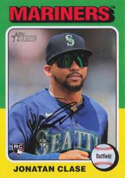 2024 Topps Heritage MLB #639 Jonatan Clase レギュラーカード RC
